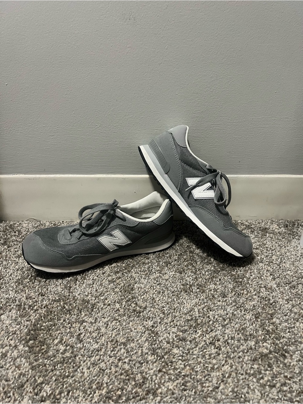 New Balance Grey Classic Casual Sneakers
